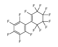 1,3,3,4,4,5,5,6,6-nonafluoro-2-(2,3,4,5,6-pentafluorophenyl)cyclohexene Structure