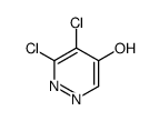 5,6-dichloropyridazin-4-ol structure