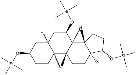 [(5β-Androstane-3α,7α,17β-triyl)tris(oxy)]tris(trimethylsilane) picture