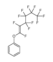 1,2,3,3,4,4,5,5,6,6,6-undecafluorohex-1-enoxybenzene Structure