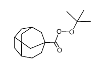 Tricyclo[4.3.1.13.8]undecan-3-peroxycarbonsaeure-tert-butylester结构式