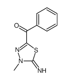 (5-imino-4-methyl-4,5-dihydro-[1,3,4]thiadiazol-2-yl)-phenyl-methanone Structure