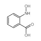 Benzoic acid, 2- (hydroxyamino)- Structure