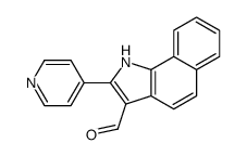 1H-Benz[g]indole-3-carboxaldehyde,2-(4-pyridinyl)-(9CI) picture