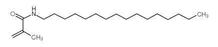N-hexadecyl-2-methylprop-2-enamide Structure