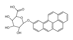 BENZO(A)PYRENYL-9-GLUCURONIDE结构式