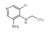 5-Bromo-N-4-ethyl-pyridine-3,4-diamine Structure