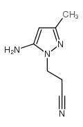 3-(5-氨基-3-甲基-1H-吡唑-1-基)丙腈图片