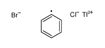 bromo-chloro-phenylthallane结构式