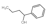 Benzenemethanol, a-propyl- structure
