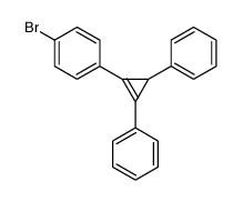1-bromo-4-(2,3-diphenylcyclopropen-1-yl)benzene Structure