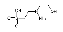 2-[amino(2-hydroxyethyl)amino]ethanesulfonic acid结构式