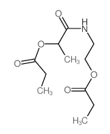 Propanamide,2-(1-oxopropoxy)-N-[2-(1-oxopropoxy)ethyl]- picture