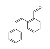 (Z)-1-formyl-2-(2-phenylethenyl)benzene Structure