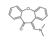 11-dimethylaminomethylene-11H-dibenzo[b,f]oxepin-10-one结构式