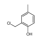 2-(chloromethyl)-4-methylphenol Structure