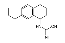 (7-propyl-1,2,3,4-tetrahydronaphthalen-1-yl)urea结构式