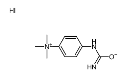 [4-(carbamoylamino)phenyl]-trimethylazanium,iodide Structure
