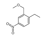 1-ethyl-2-(methoxymethyl)-4-nitrobenzene结构式