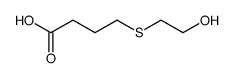 4-(2-Hydroxyethylthio)buttersaeure Structure