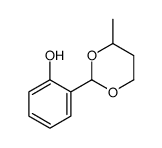 2-(4-methyl-1,3-dioxan-2-yl)phenol结构式