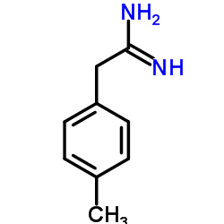 2-P-TOLYL-ACETAMIDINE Structure