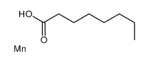 octanoic acid, manganese salt Structure
