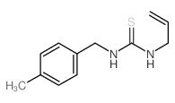 3-[(4-methylphenyl)methyl]-1-prop-2-enyl-thiourea picture