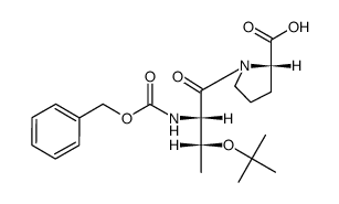 Z-Thr(But)-Pro-OH结构式