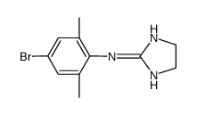 N-(2,6-Dimethyl-4-bromophenyl)-4,5-dihydro-1H-imidazole-2-amine Structure