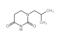 2,4(1H,3H)-Pyrimidinedione,dihydro-1-(2-methylpropyl)- picture