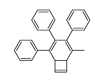 2-methyl-3,4,5-triphenylbicyclo[4.2.0]octa-2,4,7-triene Structure