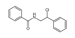 N-(2-Chloro-2-phenylethyl)benzamide Structure