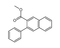 3-phenyl-2-naphthoic acid methyl ester Structure