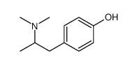 4-[2-(dimethylamino)propyl]phenol Structure