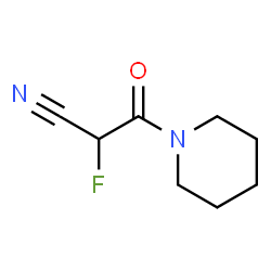 Piperidine, 1-(cyanofluoroacetyl)- (6CI,8CI,9CI) Structure