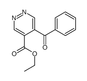 ethyl 5-benzoylpyridazine-4-carboxylate结构式