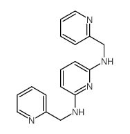 2,6-Pyridinediamine,N2,N6-bis(2-pyridinylmethyl)- structure