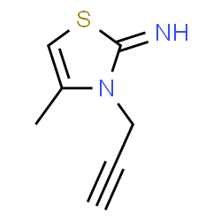 2(3H)-Thiazolimine,4-methyl-3-(2-propynyl)-(9CI)结构式