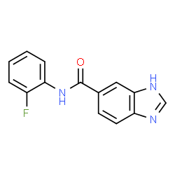 1H-Benzimidazole-5-carboxamide,N-(2-fluorophenyl)-(9CI) picture