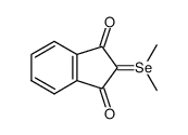dimethylselenonioindanedionide Structure