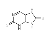 7,9-dihydro-3H-purine-2,8-dithione结构式