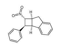 exo-1-nitro-endo-2-phenyl-1,1a,2,2a-tetrahydro-7H-cyclobut[a]indene Structure