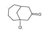 1-chlorobicyclo[4.3.1]decan-8-one结构式