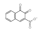 1,2-Naphthalenedione,3-nitro-结构式