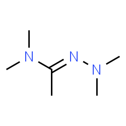 Ethanehydrazonamide, N,N,N,N-tetramethyl-, (E)- (9CI) structure