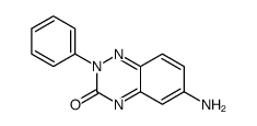 6-amino-2-phenyl-1,2,4-benzotriazin-3-one结构式