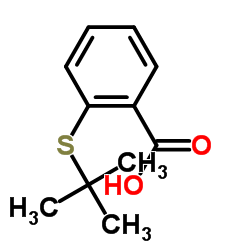 2-(tert-Butylsulfanyl)benzoic acid Structure