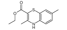 Ethyl 3,7-dimethyl-4H-benzo[1,4]thiazine-2-carboxylate Structure