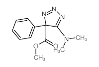 methyl 5-dimethylamino-4-phenyl-triazole-4-carboxylate picture